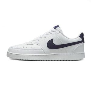 Nike Men's Court Vision Low Next Nature - White/Midnight Navy